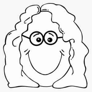 Free Content Royalty-free Clip Art - Girl Face Outline #2201706