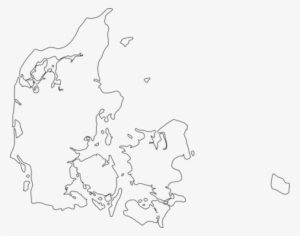 Blank Map County Of Greenland, Denmark World Map Flag - Denmark Map Png #2202144