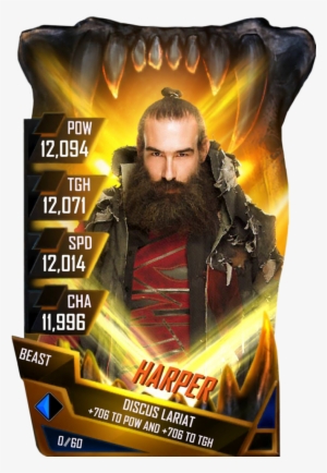 Harper S4 16 Beast Fusion - Wwe Supercard #2202344