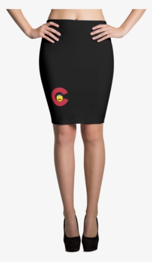 Pencil Cut Skirt Black #2202958