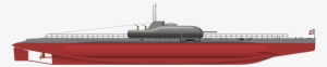 Submarine Png - French Submarine Surcouf #2203498
