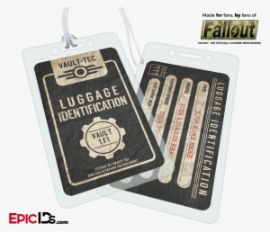 Vault Dweller/wasteland Explorer 'fallout' Personalized - Fallout Game Inspired Custom Vault Id Badge #2204591