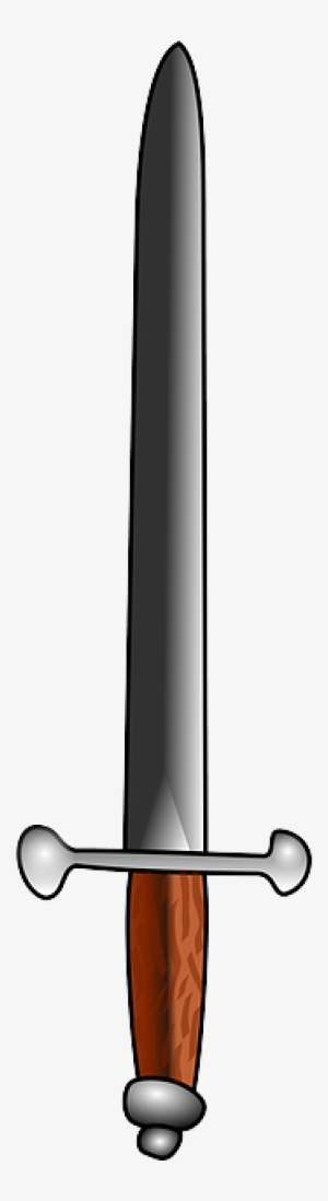 Old, Simple, Grey, Sword, Weapon, Fencing, Weapons - Simple Sword Drawing #2204750