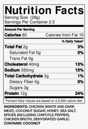 Chipotle Honey Chicken Jerky - Beer Nuts Hot Bar Mix 32 Oz. Sup Bag #2205125