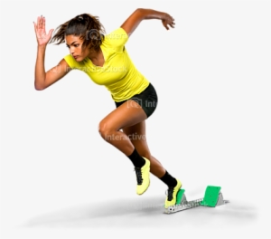 Grains - Running Female Athlete Png #2205695