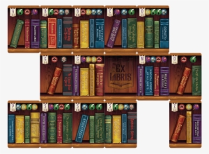 Librarian Free Bookshelve Huge Freebie Download - Ex Libris Board Game Cards #2205727