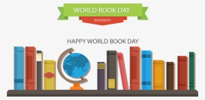 Web Banner Books On Bookshelves Transprent Png - Books Banner Png #2205823