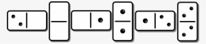 Png Stock Dominoes Game Clipart - Dominoes Clipart #2205964