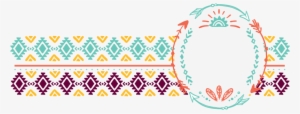 Tribal Print Png Clip Art Free Stock - Tribal Banner #2206975