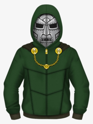 Doctor Doom Uniform Hoodie - Hoodie #2207072