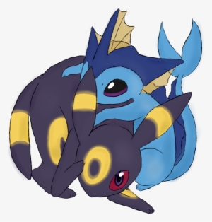 Image Free Library And By Souuleaater On Deviantart - Umbreon Vs Vaporeon Drawing #2207263