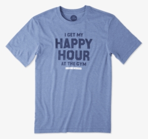 Men's Happy Hour At The Gym Cool - Life Is Good #2207530