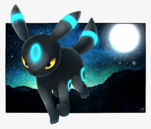 Shiny Umbreon Wallpaper - Shiny Umbreon Art Transparent #2207552