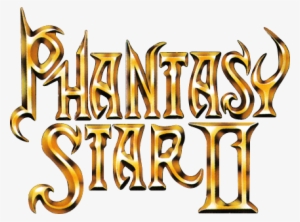 Phantasy Star Ii For The Sega Genesis/mega Drive - Phantasy Star Logo Png #2207850