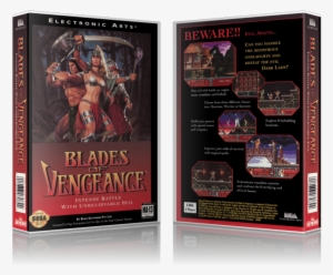 Sega Genesis Blades Of Vengeance Sega Megadrive Replacement - Blades Of Vengeance Sega Genesis Gen #2207884
