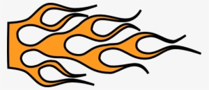 Vector Download Flame Clipart Drawn - Car Flames Clip Art #2207886