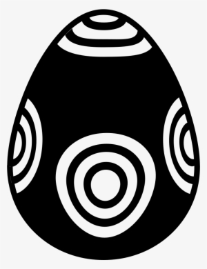 Easter Egg Design Of Concentric Circles Pattern Comments - Easter Egg #2208119