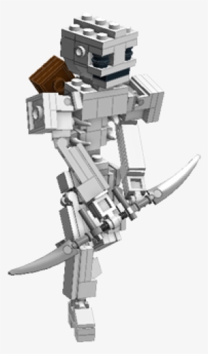Minecraft Skeleton - Resized - Skeleton Png Lego Minecraft #2208401