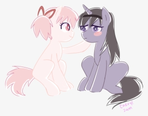 Cheryl-jum, Blushing, Crossover, Homura Akemi, Madoka - Madoka Pony #2208657