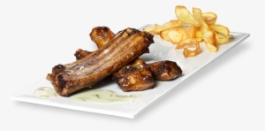 Pork Ribs With Mustard - Costelinha De Porco Png #2208867