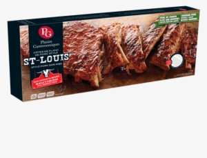 Cooked Meats ▷ St-louis Style Pork Side Ribs ▷ - Côtes Levées Plaisir Gastronomique #2208892