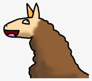 Happy By Arceus Sama - Transparent Cartoon Llama Drawing #2209989