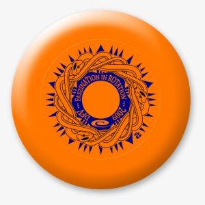 Dark Orange Frisbee Png #2210123