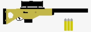 Bolt Sniper/ Fortnite - Pixel Art Fortnite Minecraft #2210157