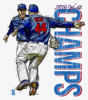 Anthony Rizzo Kris Bryant Champs B #2210340