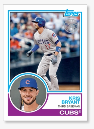 2018 Topps Series 1 Baseball Kris Bryant 1983 Topps - Cubs Topps Baseball Cards 2018 #2210563