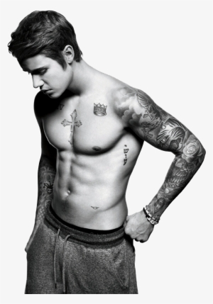 Justin Bieber Png Shirtless - Justin Bieber Mens Health #2210988