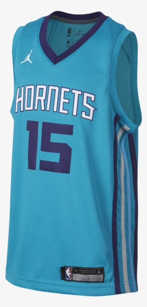 Kemba Walker Charlotte Hornets Jordan Icon Edition - Camiseta Hornets Nba 2018 #2211343