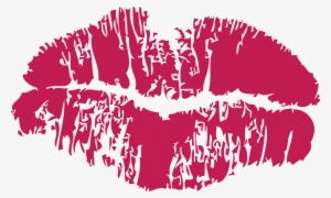 Kisses Clipart Transparent - Kiss Print Clip Art #2211383