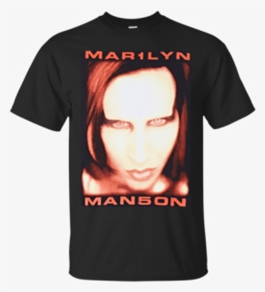 Justin Bieber Marilyn Manson T-shirt - Marilyn Manson Bieber T Shirt #2211411