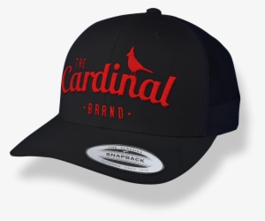 The Cardinal Brand Mesh Trucker Cap Black - Hat #2211493