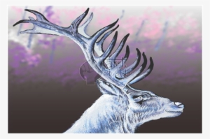 Elk Painting Inverted - Elk #2211633