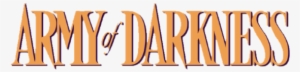 Army Of Darkness - Army Of Darkness Logo #2212034