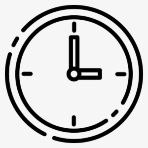 Clock With Pointers Vector - Icono Reloj De Agujas #2212453