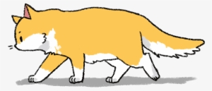 Mustardchan - Cat Walking Animated Gif #2212481