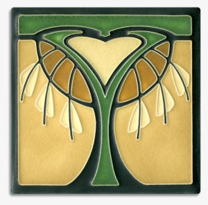 Bleeding Heart, Wheat - Tile #2212501