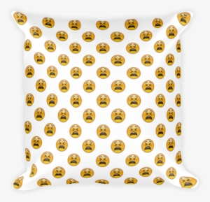 Tired Face-just Emoji - Fried Shrimp Emoji Pillow #2212545