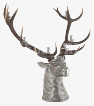 Vagabond House 6 Light Elk Head Candlestick #2212686