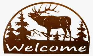 Half Circle Welcome - Silhouette #2212730