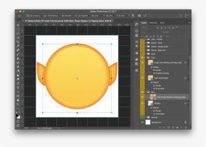 A Clipping Mask On The Elf Ears Layer Lets Me Use A - Circle #2212822