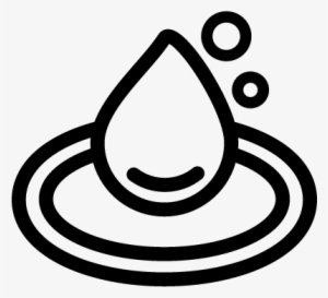 Water Drop Falling Vector - Free Rain Drop Icon Png #2212885
