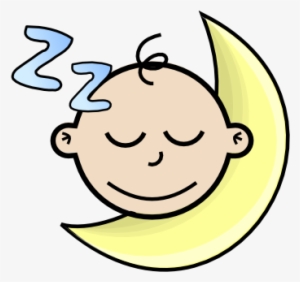 Graphic Black And White Download Sleepy Baby - Sleeping Baby Clip Art #2213306