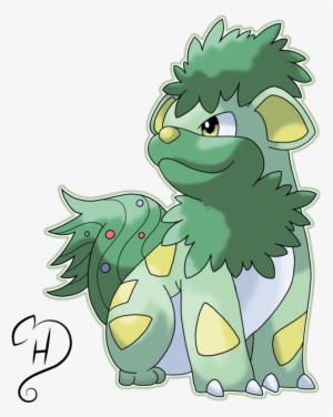 Namerian Growlithe By Cdhernly - Grass Type Growlithe #2213584