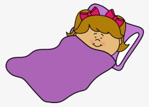 Sleep Clip Art Images Sleeping Girl - Girl Is Sleeping Clipart #2213609
