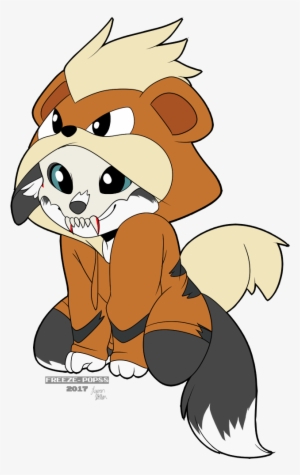 [ych Commission] Collie Growlithe Hoodie - Cartoon #2213741