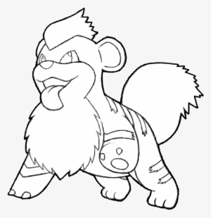 058 Officer Jennyjamesmorrison's Growlithe By Realarpmbq - Growlithe Transparent Line Art #2213788